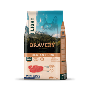 Bravery Light Iberian Pork Mini Adult Small Breeds 2 Kg