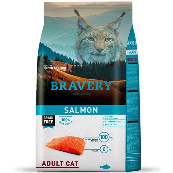 Bravery Salmón Adult Cat  2 KG