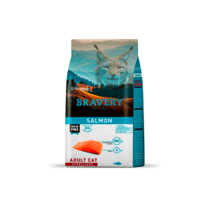 Bravery Salmón Adult Cat Sterilized 2 KG