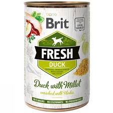 Brit Fresh Duck With Millet 400 Gr