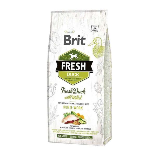 Brit Fresh Duck With Millet Active Run & Work 2.5 Kg