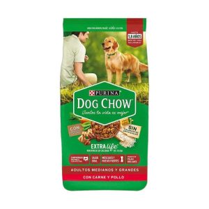 Dog chow adulto Carne Y Pollo 18 Kg