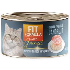 FIT LATA GOURMET GATOS ATUN CANGREJO 80 GR