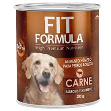 FIT LATA PERRO CARNE 280 GR
