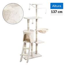 Rascador Torre 4 pisos Beige