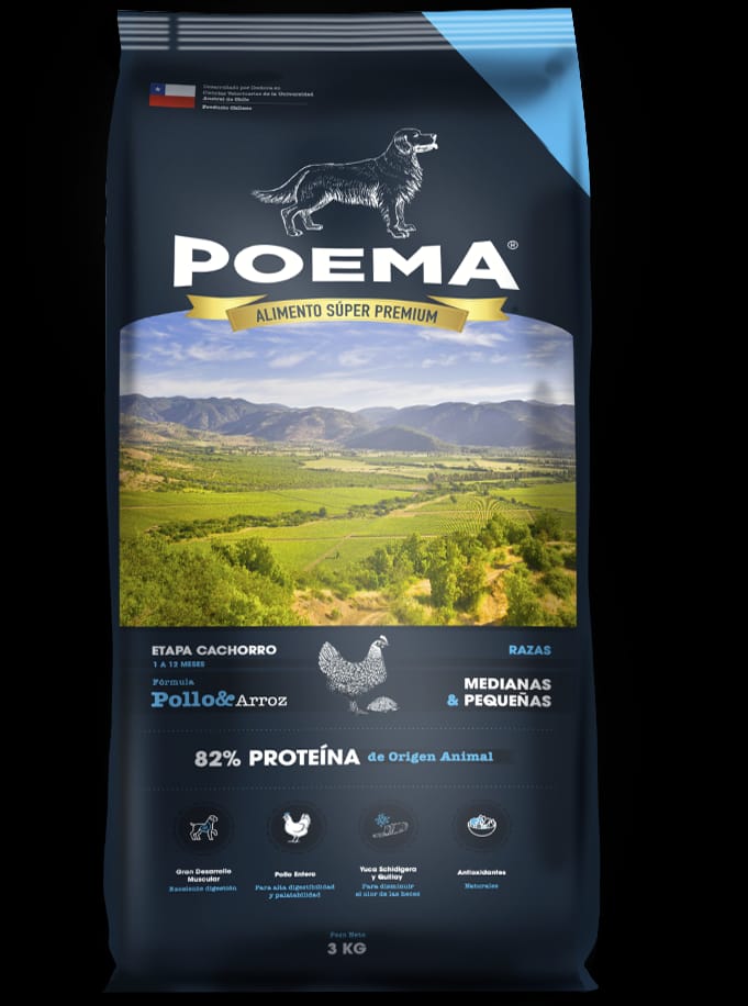 Poema Cachorros Pollo 12 Kg