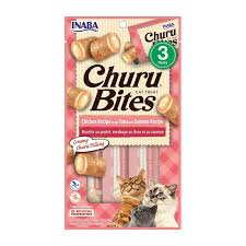 INABA Churu Bites wraps sabor pollo, atún y salmón