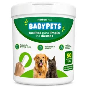 Baby Pets - Toallitas para dientes 50 und