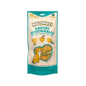 Meowee Savory Spoonables Triple sabor Pollo, Salmón & Pato
